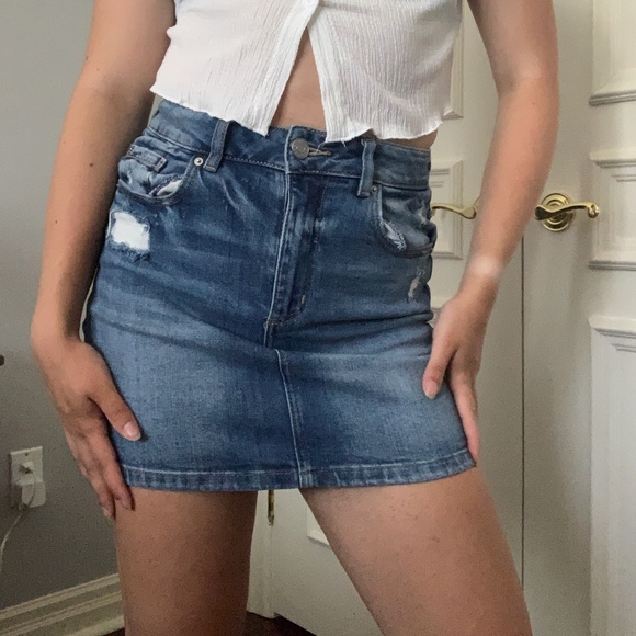 Jean Skirt - Picture 1 of 4